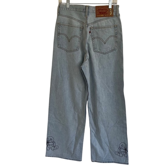 Levi's x Pokemon High Loose Jeans Size 29 - Picture 2 of 12